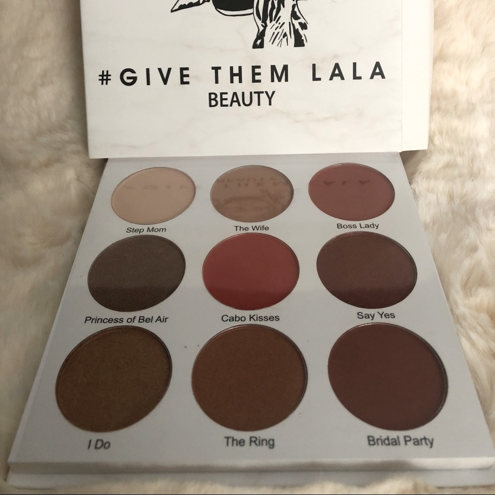 # Give Them Lala Beauty eyeshadow palette “ The Grown Woman”